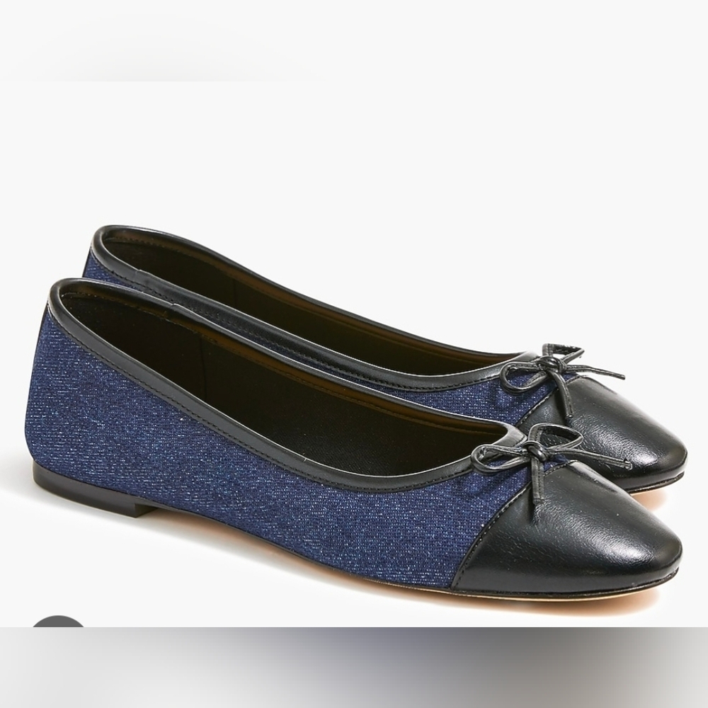 J. Crew Women's Cap toe ballet flats
